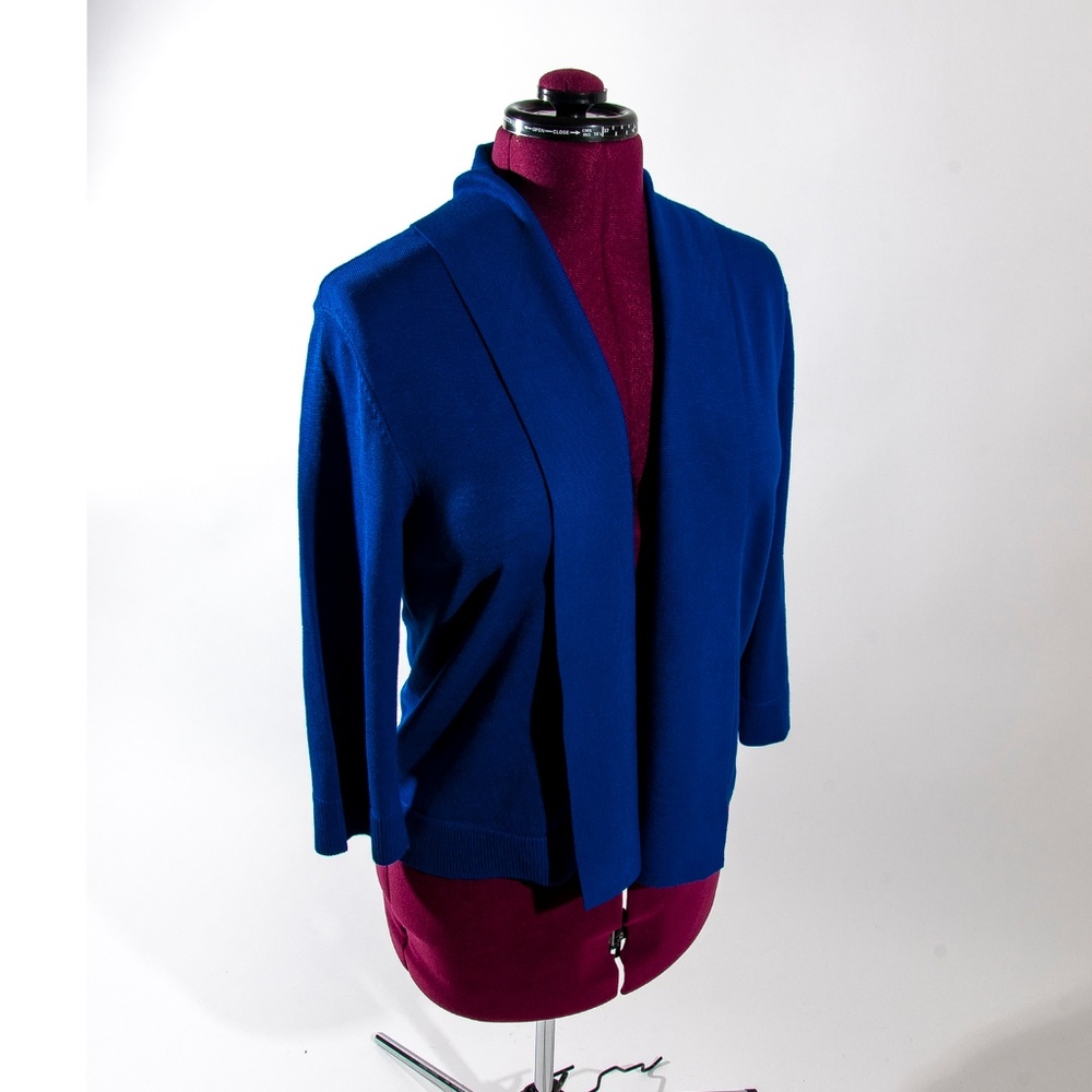 NWT Heavy Blue Cardigan